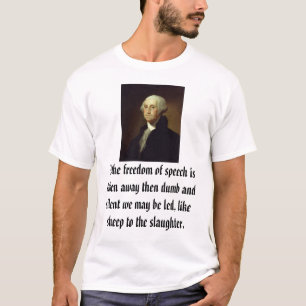 Camiseta George Washington, si es la libertad de expresión…