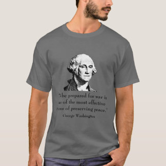 Camiseta George Washington y cita