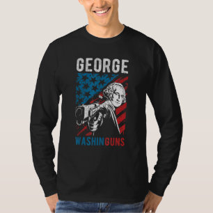 Camiseta George Washinguns Segunda Enmienda Pro Guns 4De Ju