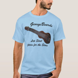 Camiseta GeorgeBoards Lap Steel Guitar T-Shirt