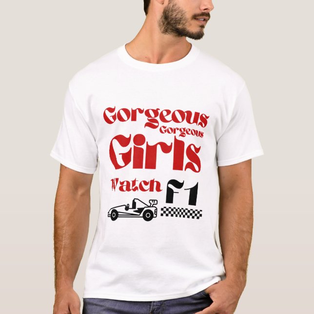 Camiseta Georges chicas mira F1 (Anverso)