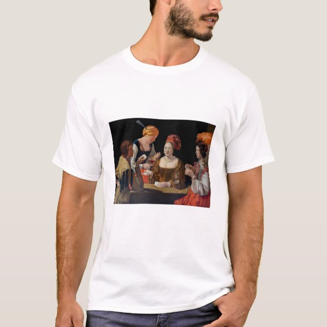 Camiseta Georges de la Tour - Cheat with Ace of Diamonds (Anverso)