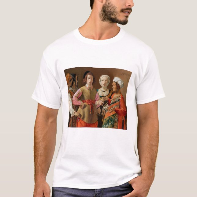 Camiseta Georges de la Tour - The Fortune Teller (Anverso)