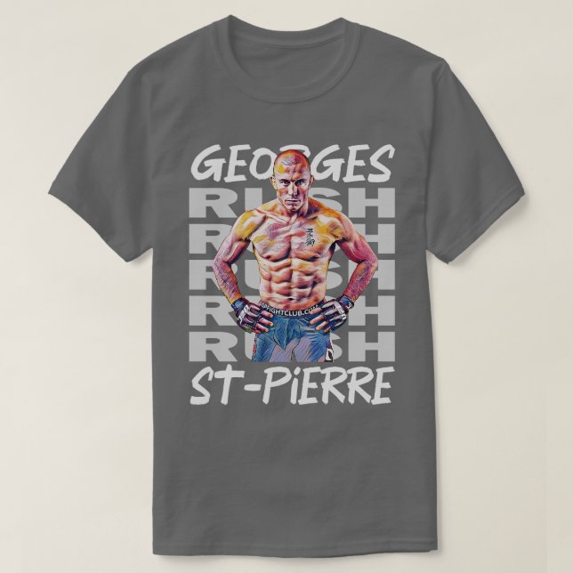 Camiseta Georges Rush St Pierre 2 (Diseño del anverso)