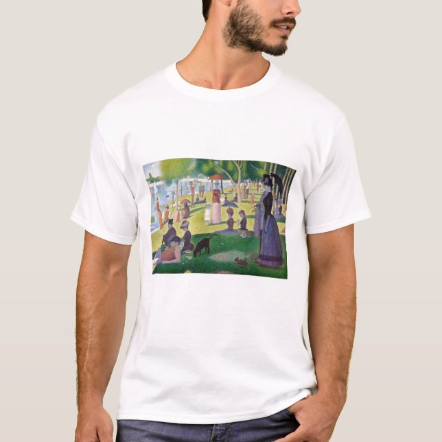 Camiseta Georges Seurat - Domingo en La Grande Jatte (Anverso)