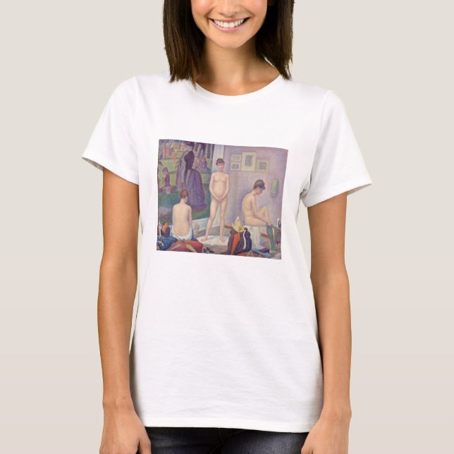 Camiseta Georges Seurat - Los Modelos (Anverso)