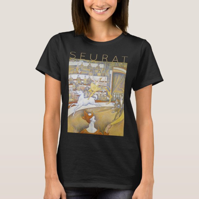 Camiseta Georges Seurat  The Circus  for Artists (Anverso)