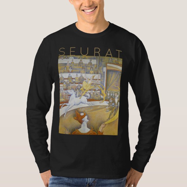 Camiseta Georges Seurat  The Circus  for Artists (Anverso)