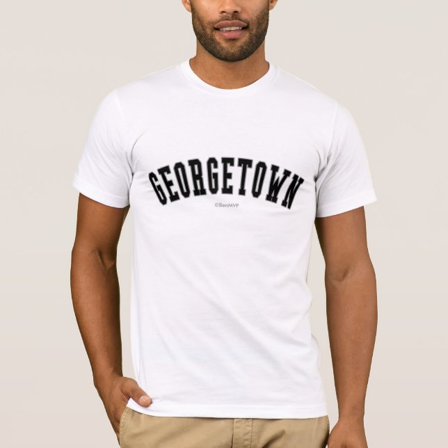 Camiseta Georgetown (Anverso)