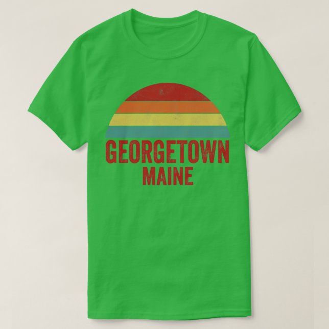 Camiseta Georgetown Maine 1 (Diseño del anverso)