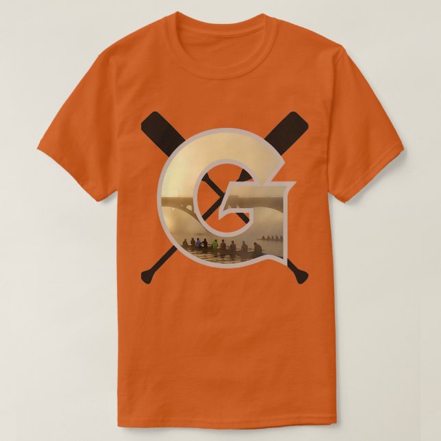 Camiseta georgetown rowing Lightweight Hoodie (Diseño del anverso)