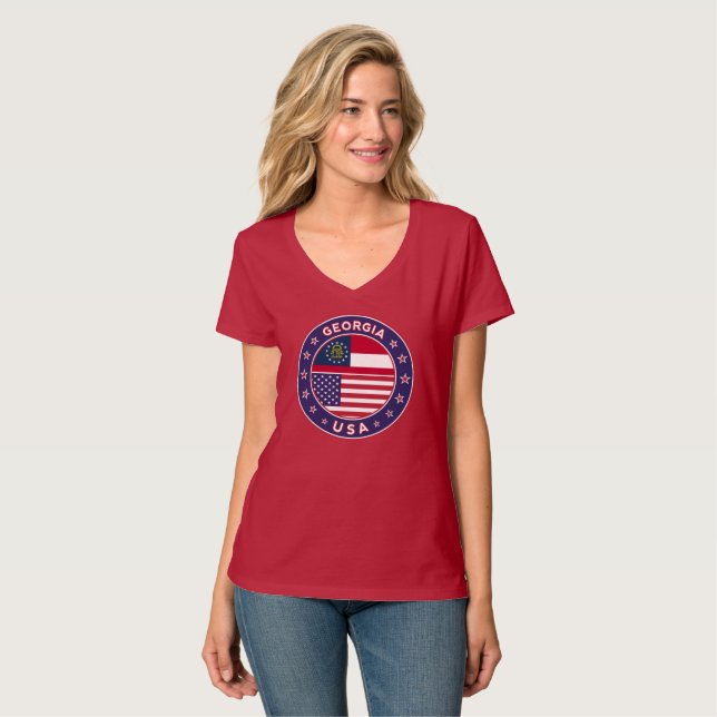 Camiseta Georgia (Anverso completo)