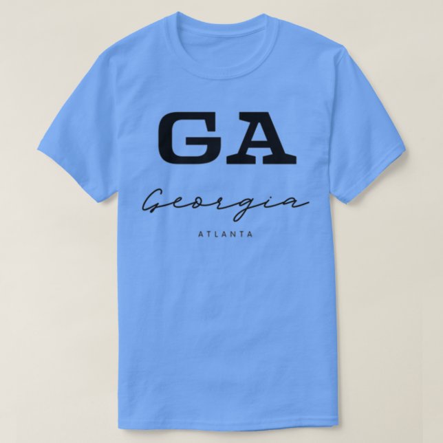 Camiseta Georgia 1 (Diseño del anverso)