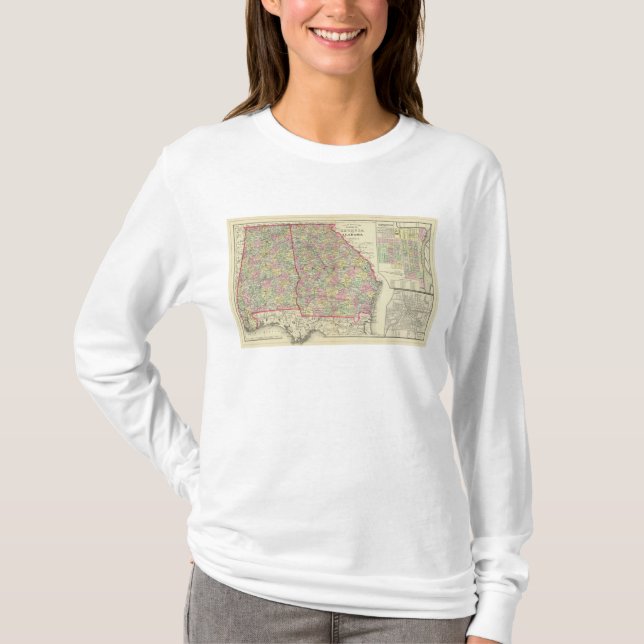 Camiseta Georgia, Alabama (Anverso)