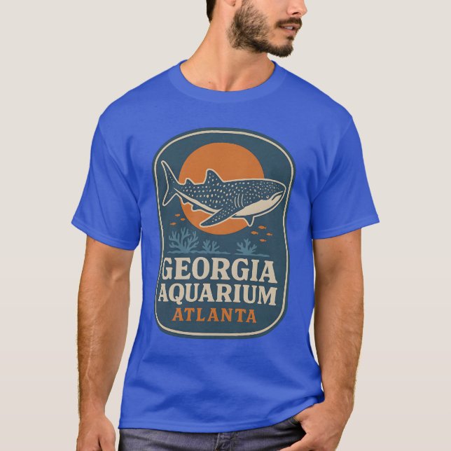 CAMISETA GEORGIA AQUARIUM ATLANTA (Anverso)