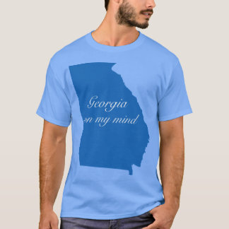 Camiseta Georgia Azul En Mi Mente