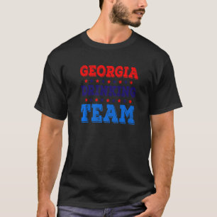 Camiseta Georgia Bebe Bebida del Estado del Equipo de Bebid