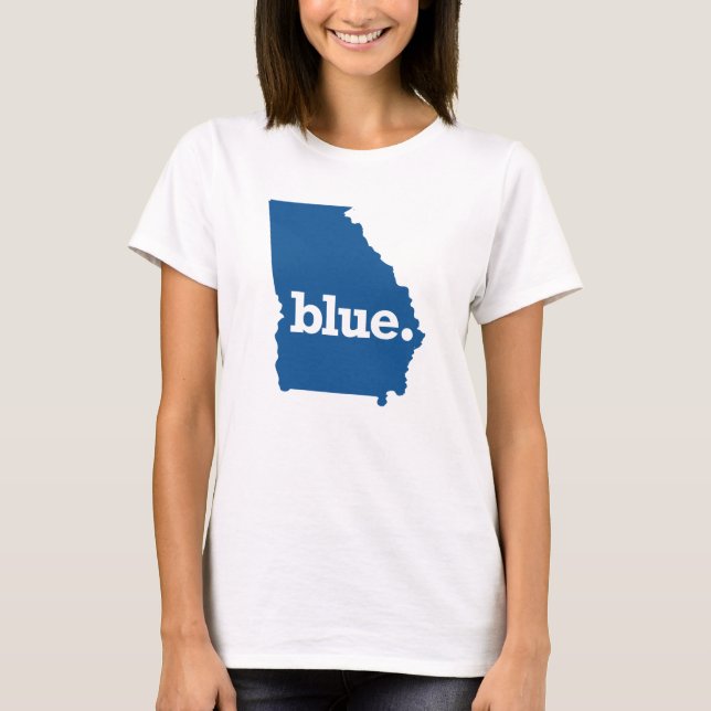 CAMISETA GEORGIA BLUE STATE (Anverso)