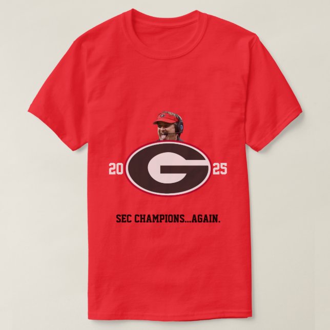 Camiseta Georgia Bulldogs 2025 (Diseño del anverso)