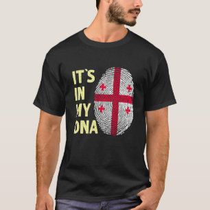 Camiseta Georgia En Mi Adn Bandera Georgiana Georgia 1