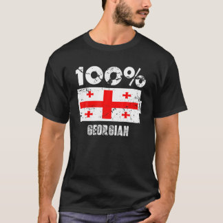 Camiseta Georgia Flag Support | 100% de alimentación de la 