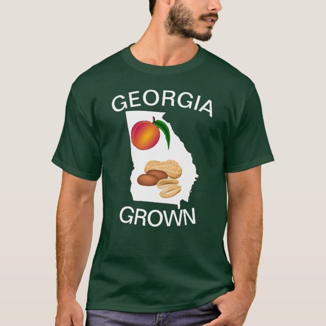Camiseta Georgia Grown (Frente) (Anverso)