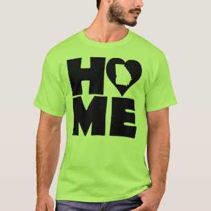 Camiseta Georgia Home Heart State Tees