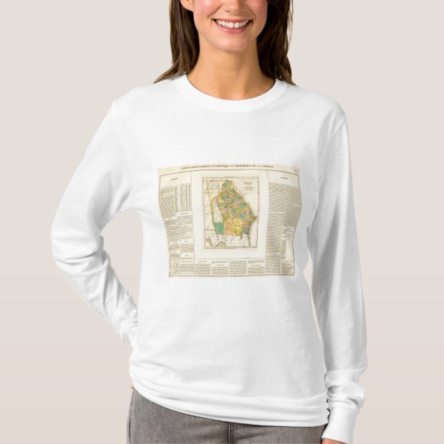 Camiseta Georgia los E.E.U.U. (Anverso)