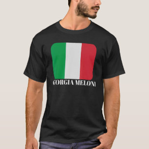 Camiseta Georgia Meloni - Bandera heroína italiana