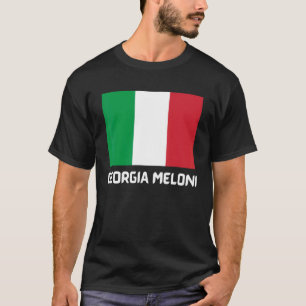 Camiseta Georgia Meloni- Bandera heroína italiana_1