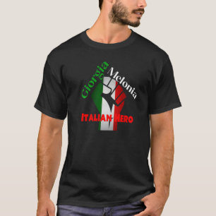 Camiseta Georgia Meloni Héroe italiano