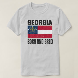 Camiseta Georgia Nació Y Cembra - Vintage Georgia Flag