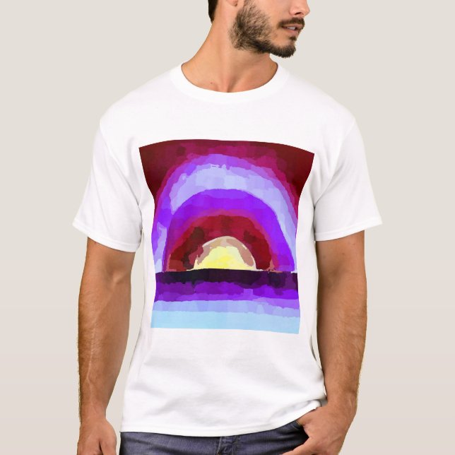 Camiseta Georgia O Keeffe Sunrise (Anverso)