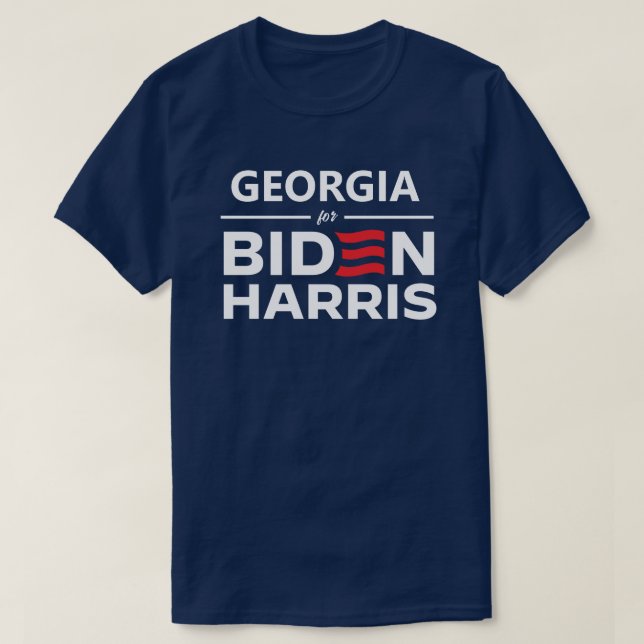 Camiseta Georgia para Biden Harris (Diseño del anverso)