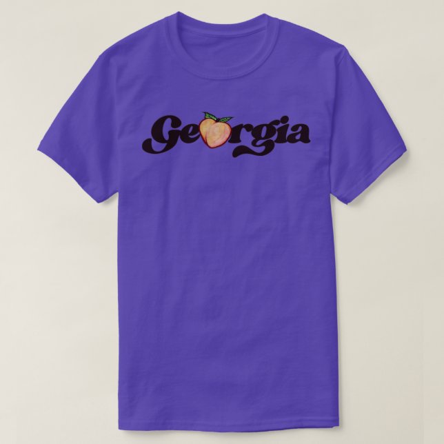 Camiseta Georgia Peach1 (Diseño del anverso)