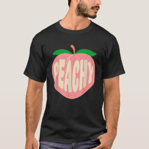 Camiseta Georgia Peachy Retro 70's Peaches Summer Fruit
