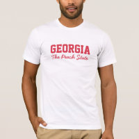 GEORGIA personalizado ropa de texto