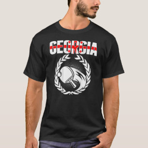 Camiseta Georgia Ping Pong Georgian Table Tennis Support