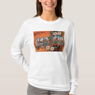 Camiseta Georgia (rosa cherokee) - escenas grandes de la