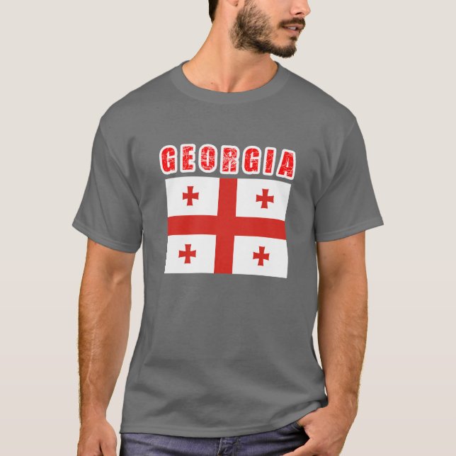 Camiseta Georgia Sakartvelo (Anverso)