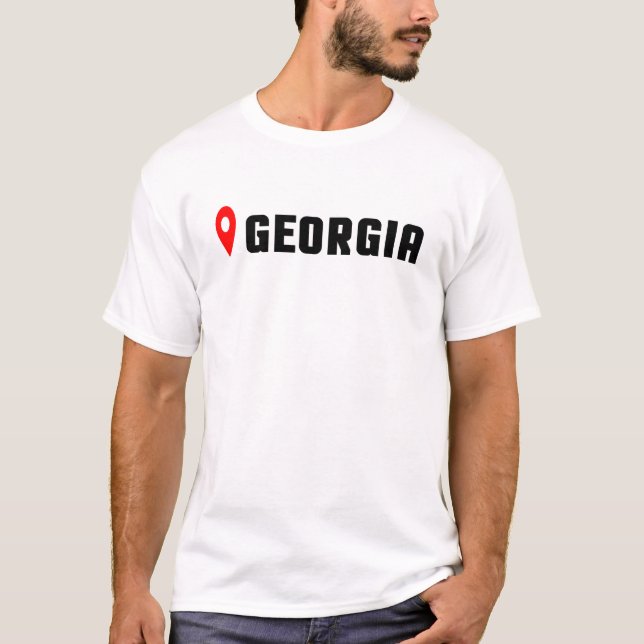 Camiseta Georgia Sakartvelo (Anverso)