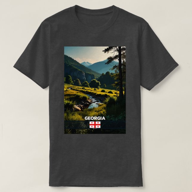 Camiseta Georgia Travel TShirt (Diseño del anverso)