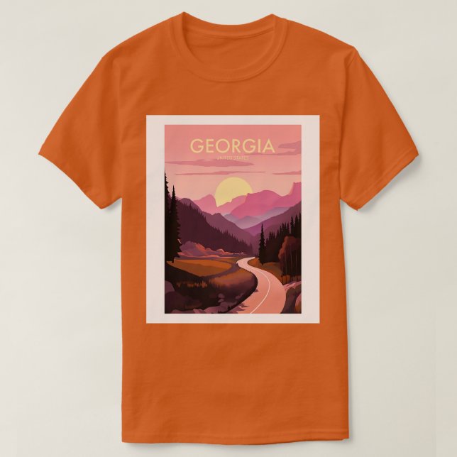Camiseta GEORGIA TShirt 3 (Diseño del anverso)