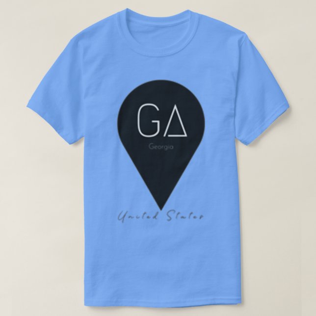 Camiseta Georgia US (Diseño del anverso)