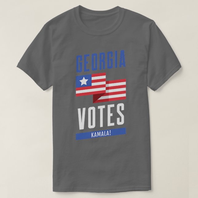 Camiseta Georgia Vota a Kamala TShirt (Diseño del anverso)
