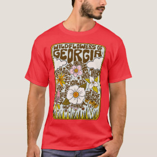 Camiseta Georgia Wildflowers TShirt