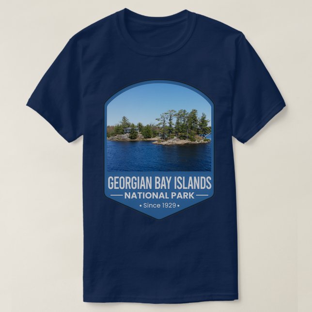 Camiseta Georgian Bay Islands National Park 5 (Diseño del anverso)
