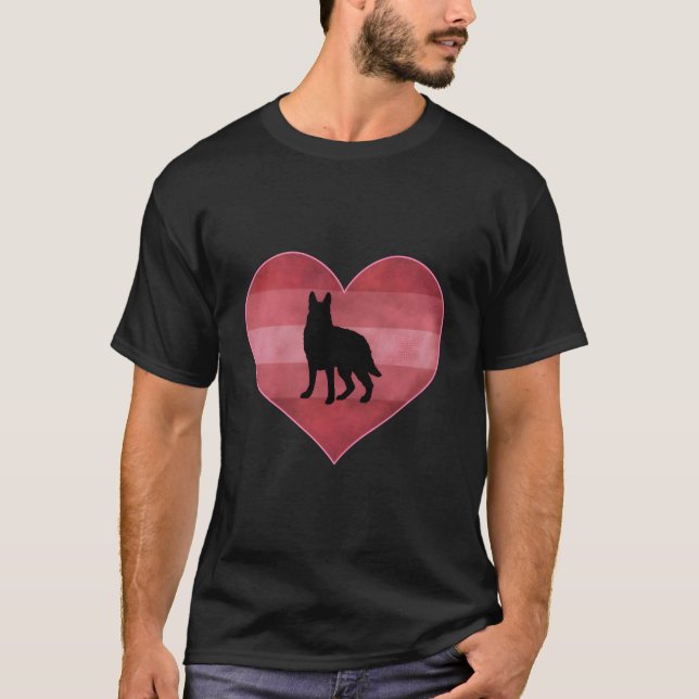 Camiseta Ger Shepherd Day He Love (Anverso)
