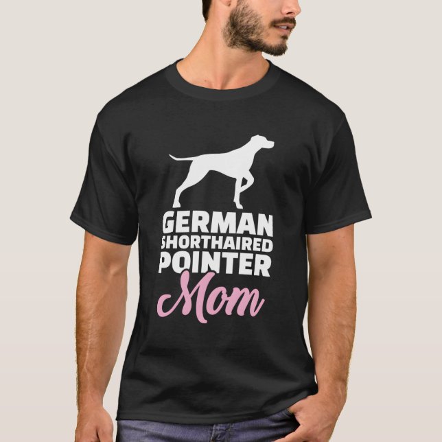 Camiseta Ger Shorthal Pointer Mom (Anverso)