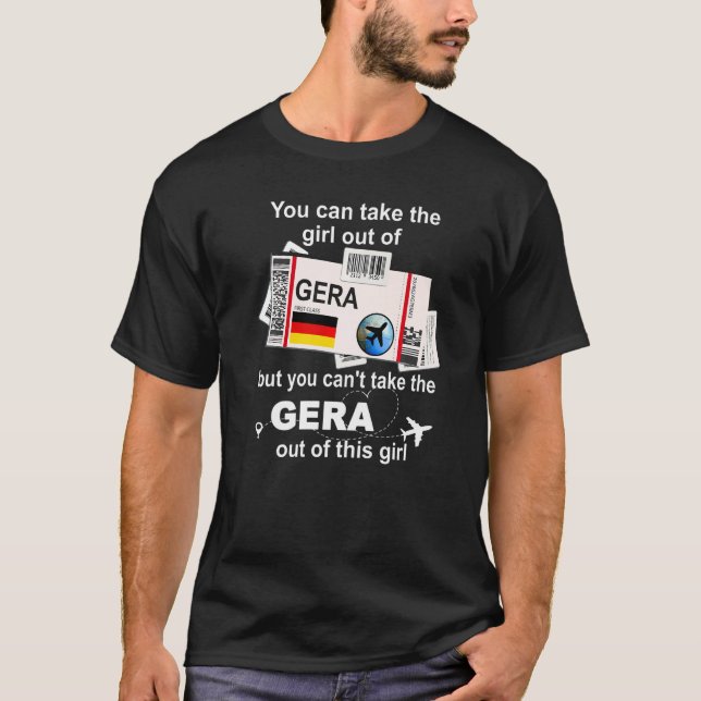 Camiseta Gera Boarding Pass Gera Girl Gera (Anverso)